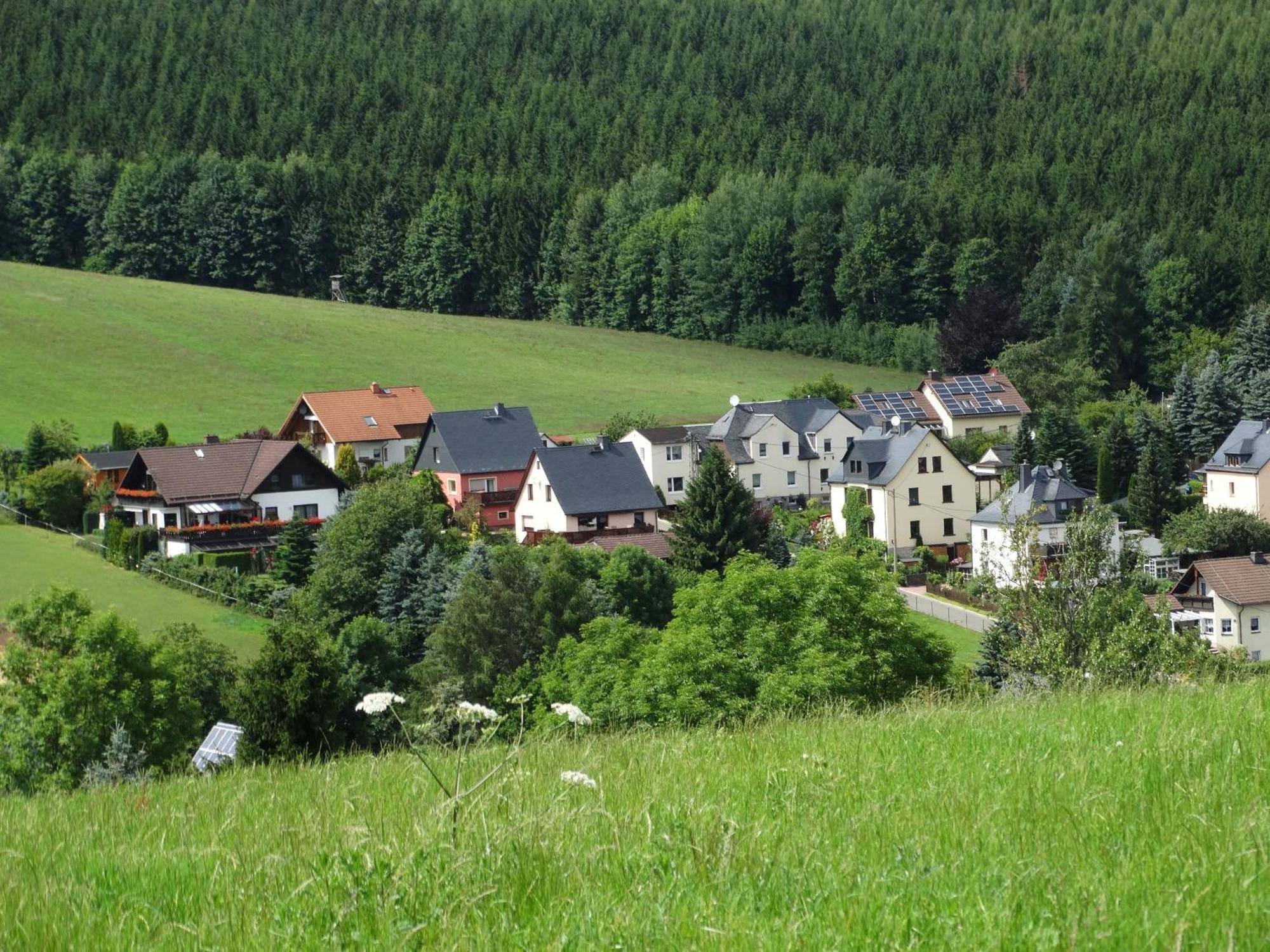 Ferienwohnung "Am Vaterlandsgrubenweg" Oelsnitz  Extérieur photo